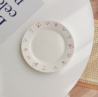 Tulip Ceramic Flat Plat