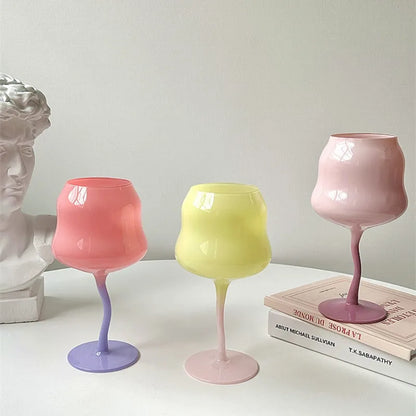 Colorful Antique Goblet