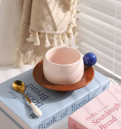 Creative Floating Saucer Ceramic Coffee Mug