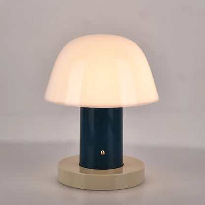Rechargeable Mushroom LED Night Light with Touch Dimming