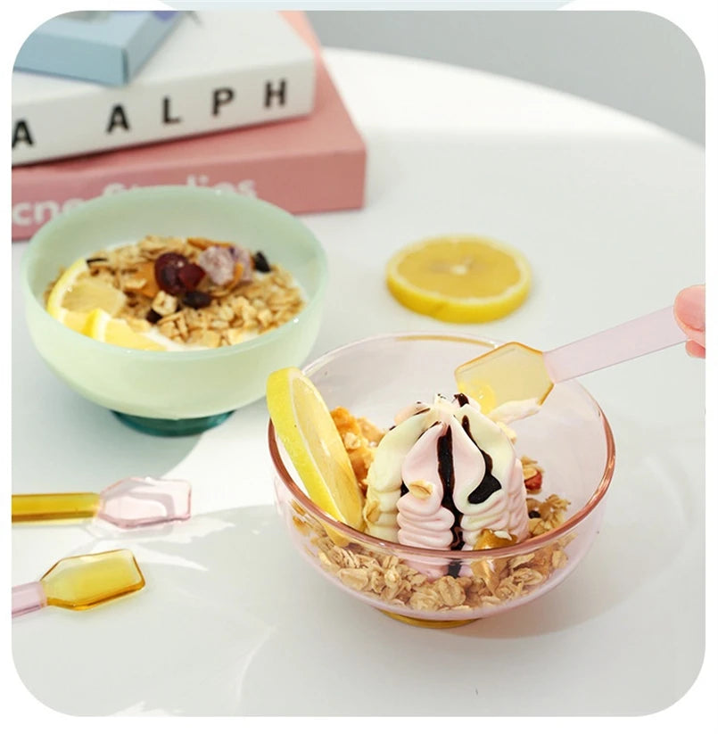 Creative Color Glass Small Spoon