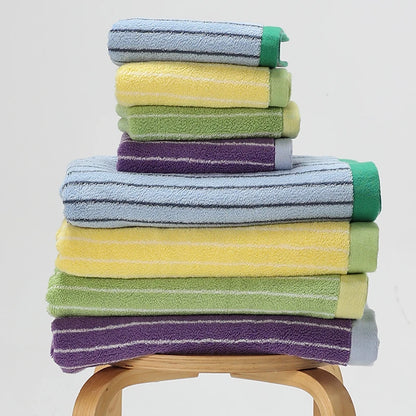 Striped Cotton Towels