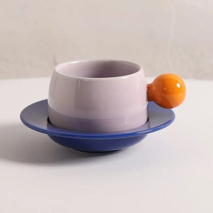 Creative Floating Saucer Ceramic Coffee Mug