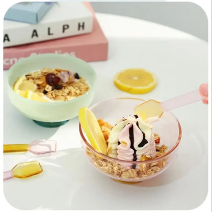 Creative Color Glass Small Spoon
