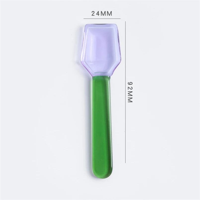 Creative Color Glass Small Spoon