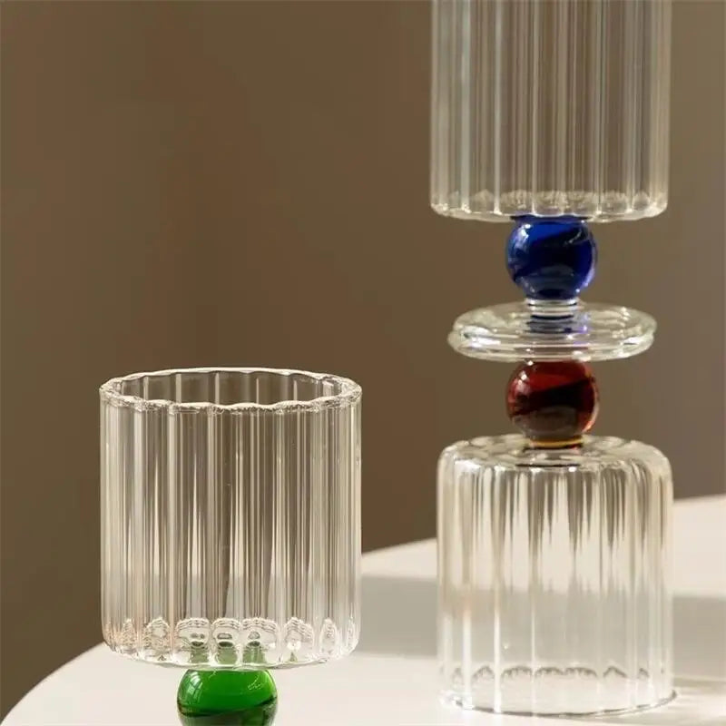 Round Borosilicate Glass Cocktail Cup (210 ml)