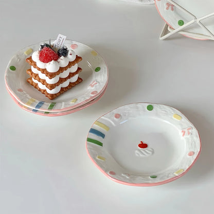 6 Inch Porcelain Plate