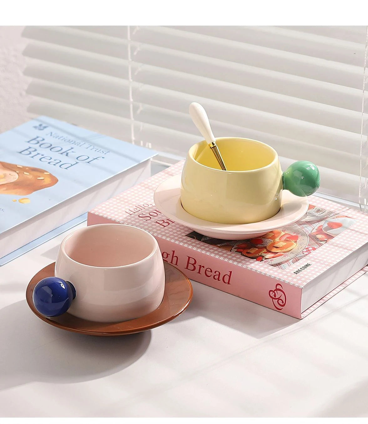 Creative Floating Saucer Ceramic Coffee Mug