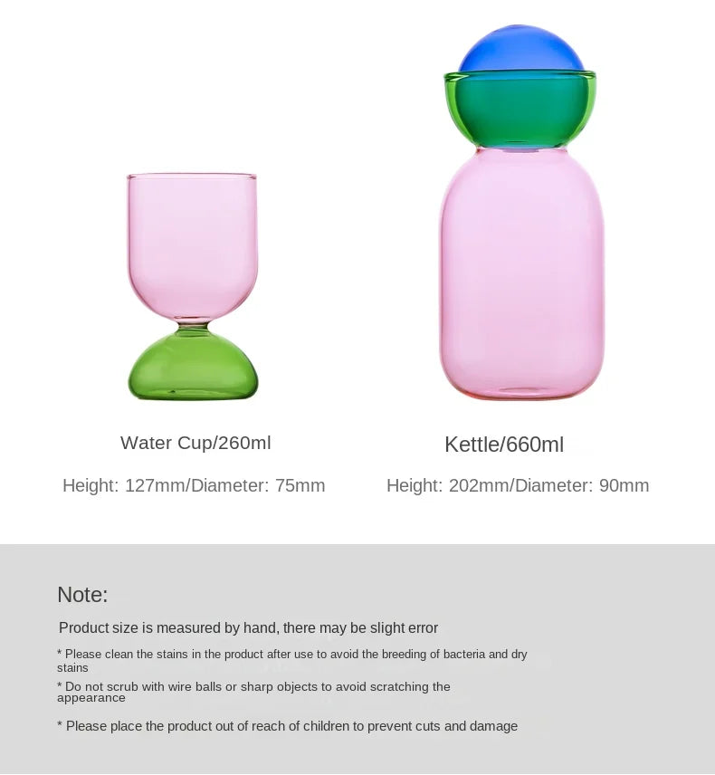 Color High Temperature Resistant Glass