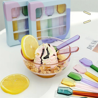 Creative Color Glass Small Spoon