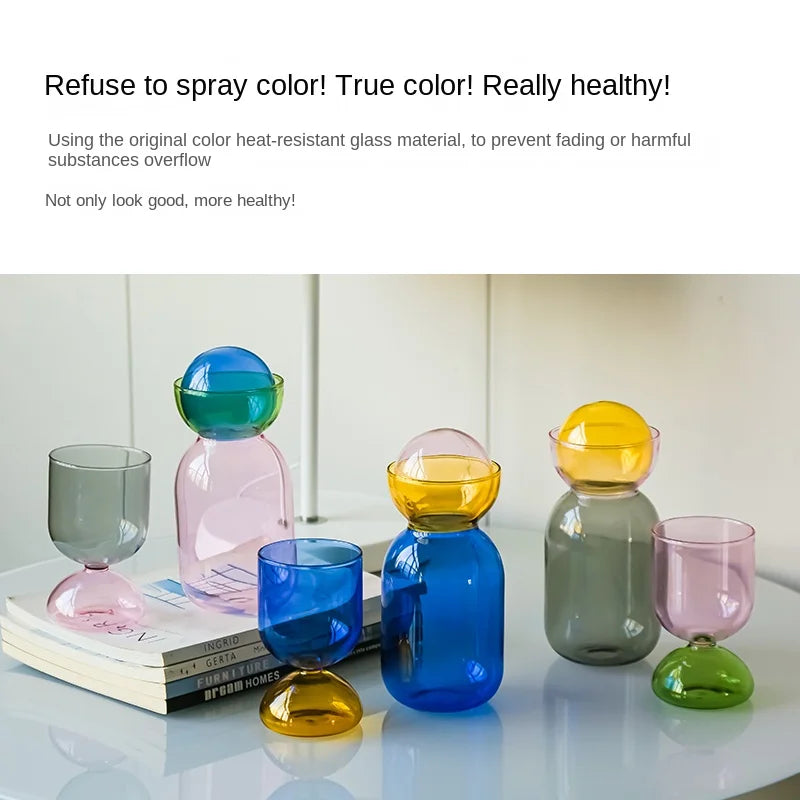 Color High Temperature Resistant Glass