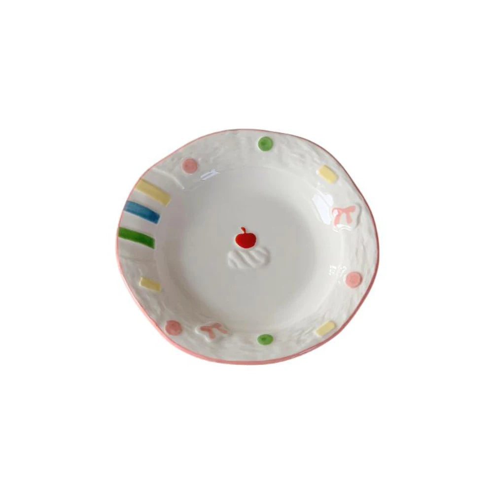 6 Inch Porcelain Plate
