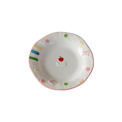 6 Inch Porcelain Plate