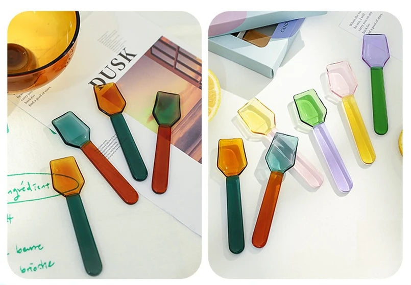 Creative Color Glass Small Spoon
