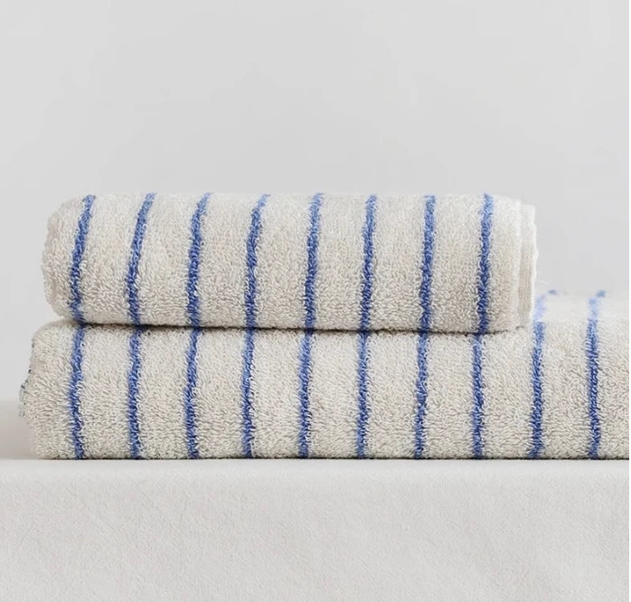 Retro Striped Cotton Towel