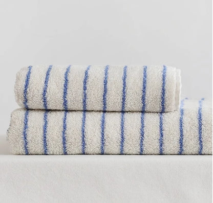 Retro Striped Cotton Towel