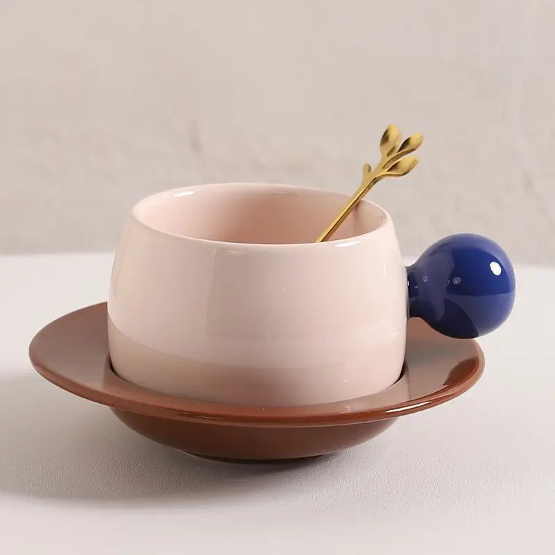 Creative Floating Saucer Ceramic Coffee Mug