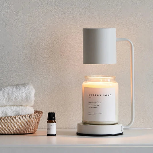 Iron Candle Warmer Lamp with Night Light (Bulb Included)