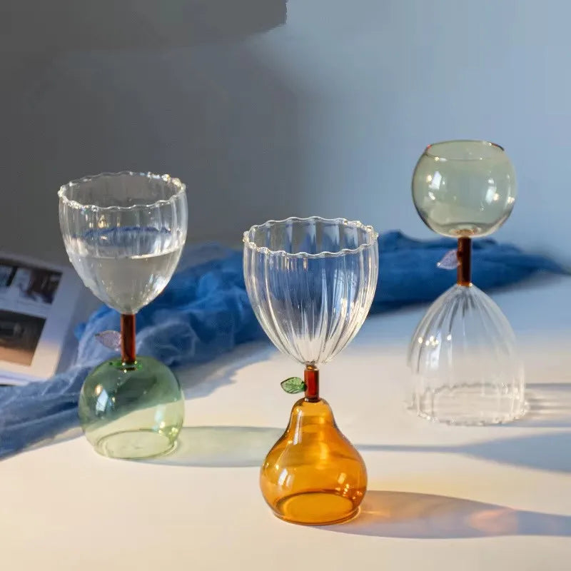 Irregular High Borosilicate Glass Cup