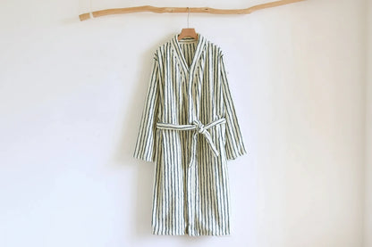 Flannel Stripe Robe