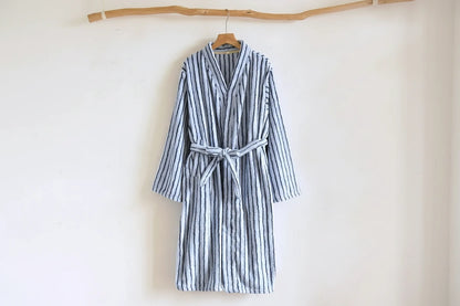 Flannel Stripe Robe