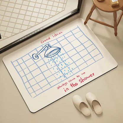 VIKAMA Shower Mat