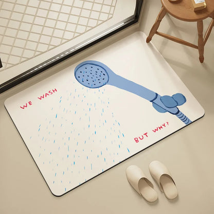 VIKAMA Shower Mat