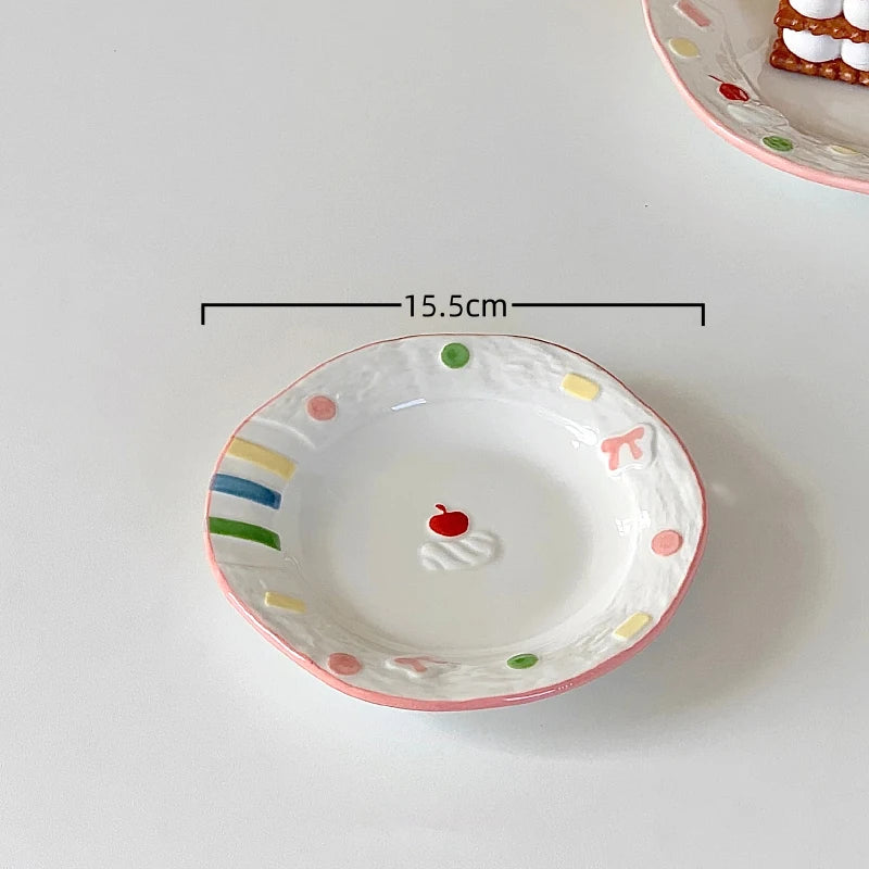 6 Inch Porcelain Plate