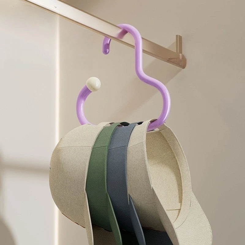3PCS Circular Scarf and Tie Multifunctional Hook