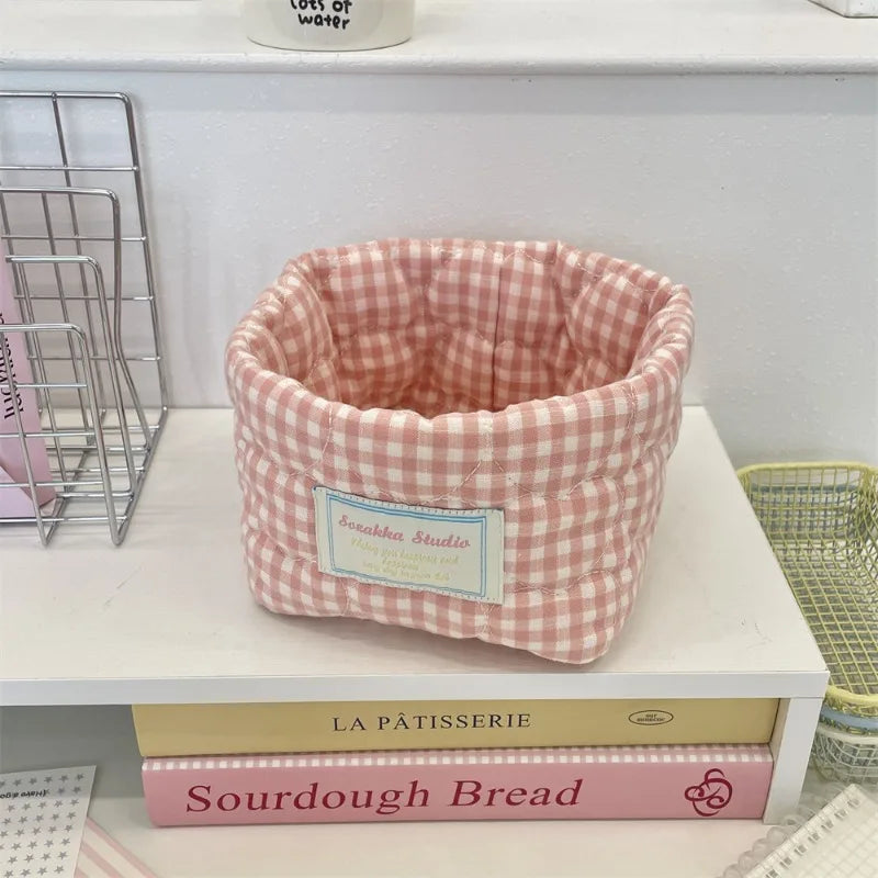 Large Multi-Function Desktop Storage Basket