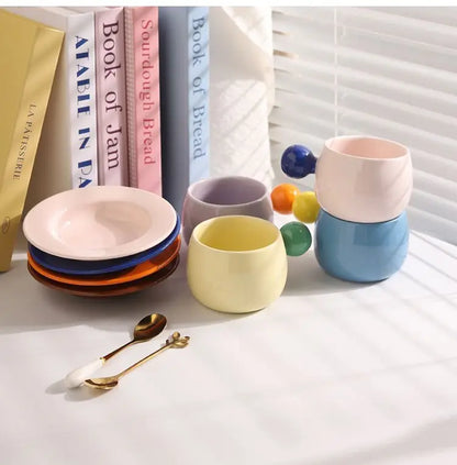 Creative Floating Saucer Ceramic Coffee Mug