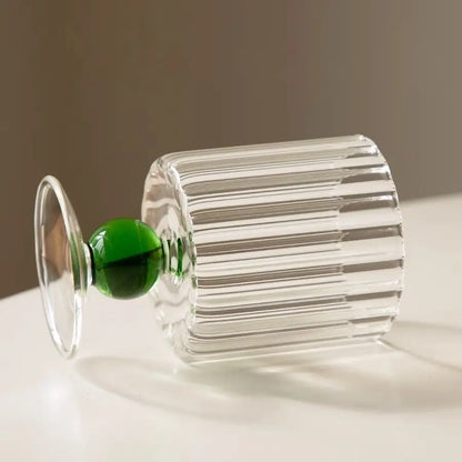 Round Borosilicate Glass Cocktail Cup (210 ml)