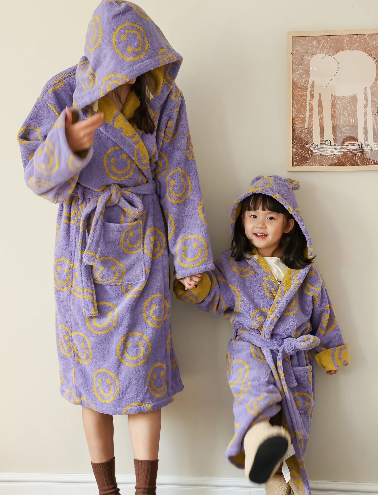 Parent-child Bathrobe