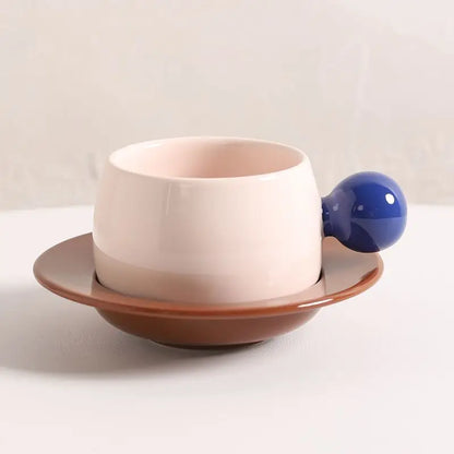 Creative Floating Saucer Ceramic Coffee Mug