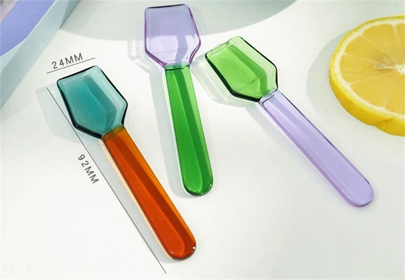 Creative Color Glass Small Spoon