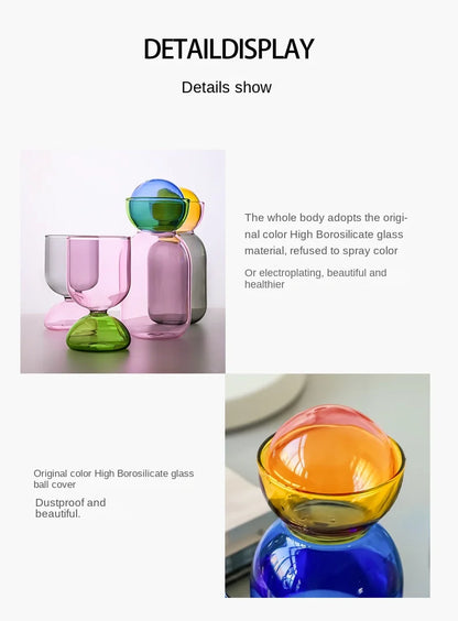 Color High Temperature Resistant Glass