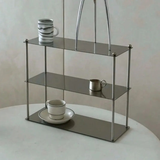 Minimalist Stainless Shelves