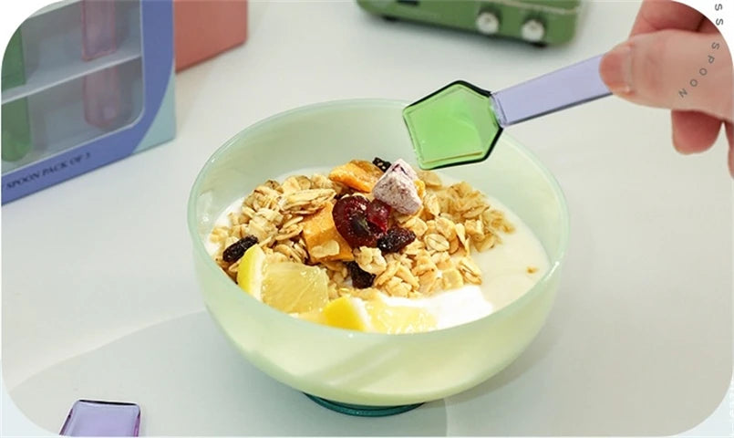 Creative Color Glass Small Spoon