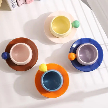 Creative Floating Saucer Ceramic Coffee Mug