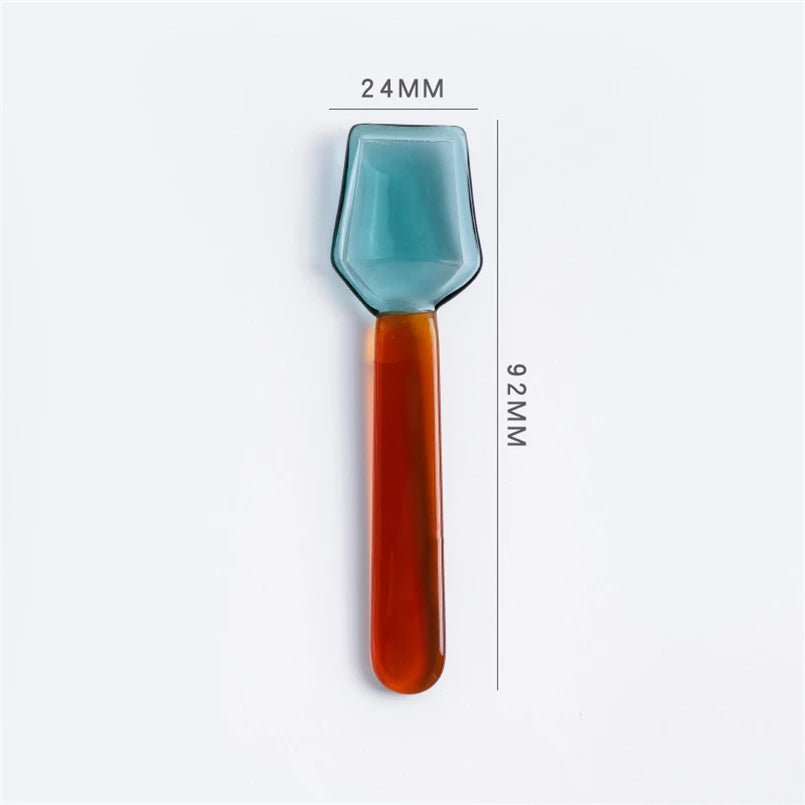Creative Color Glass Small Spoon