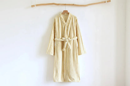 Flannel Stripe Robe