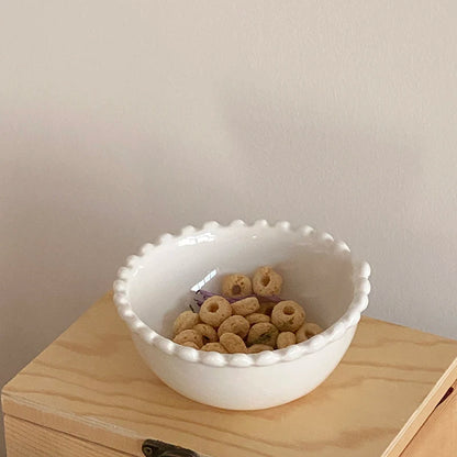 Cream Ceramic Plate