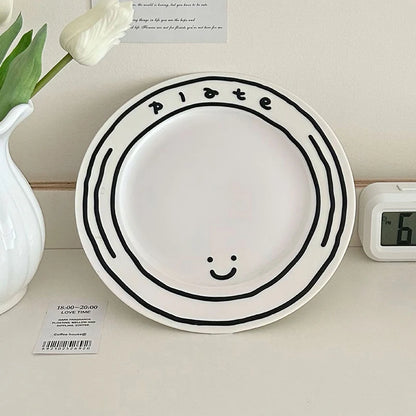 Ceramic Plate , Cup (5″ / 8″)