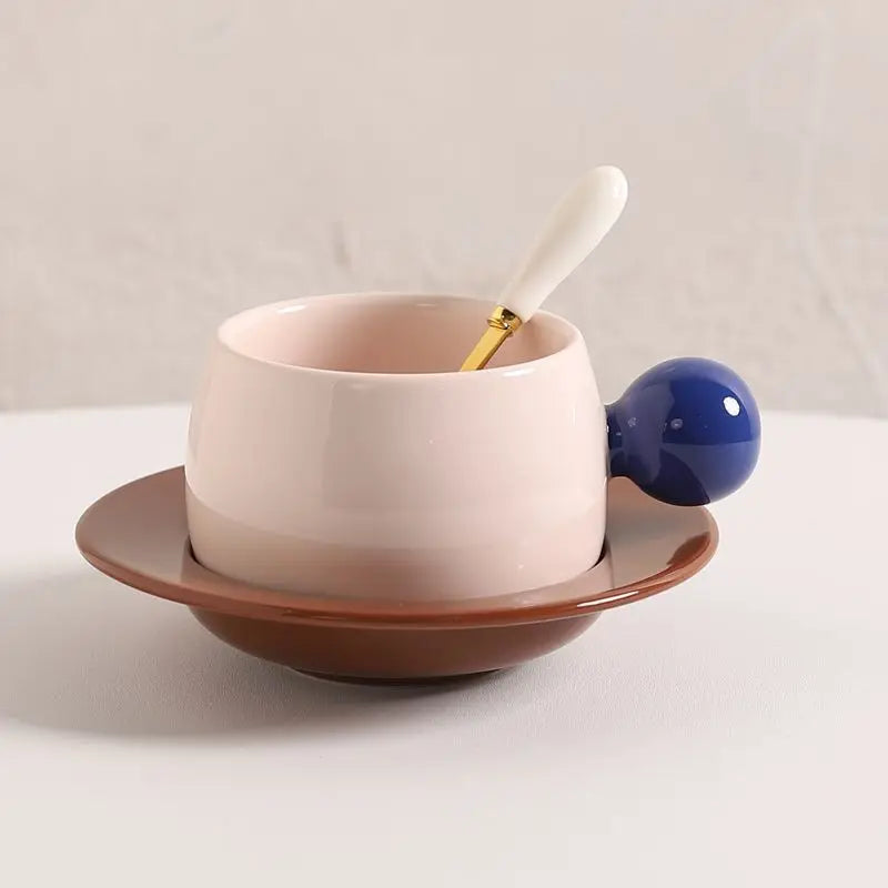Creative Floating Saucer Ceramic Coffee Mug