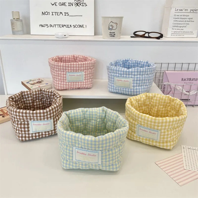 Large Multi-Function Desktop Storage Basket