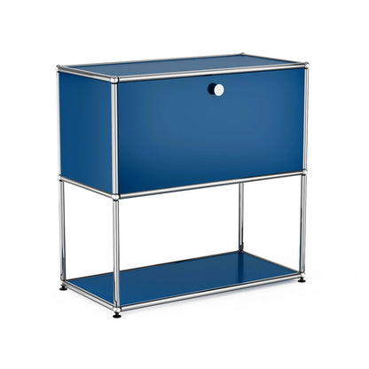 Modern Modular Nightstand with Open Storage