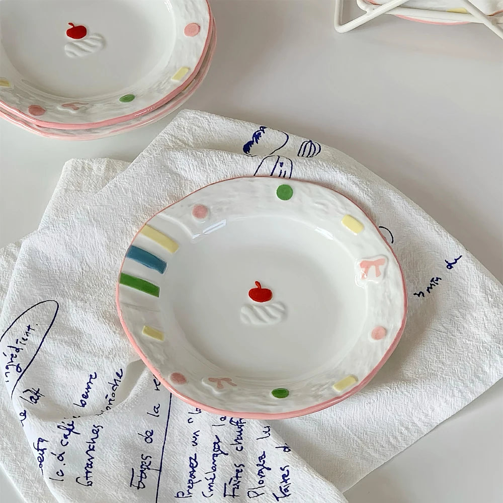 6 Inch Porcelain Plate