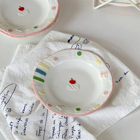 6 Inch Porcelain Plate