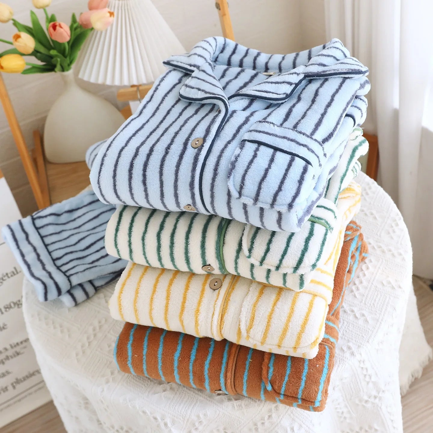 Women's Pajamas 2 Piece Set Warm and Soft