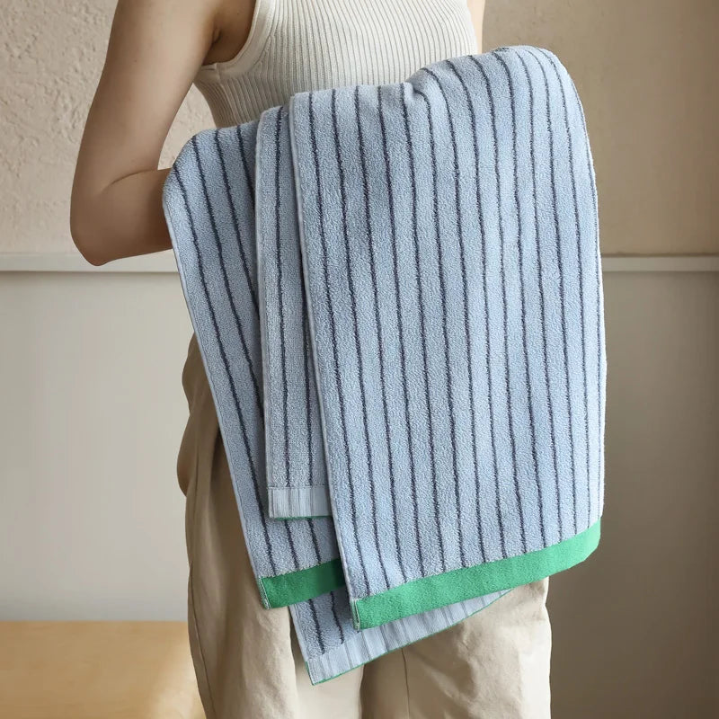 Striped Cotton Towels